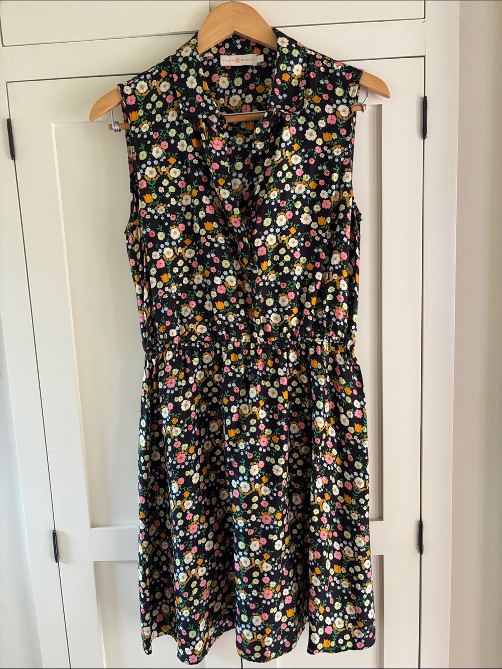Tory Burch Silk Floral Dress Size 6